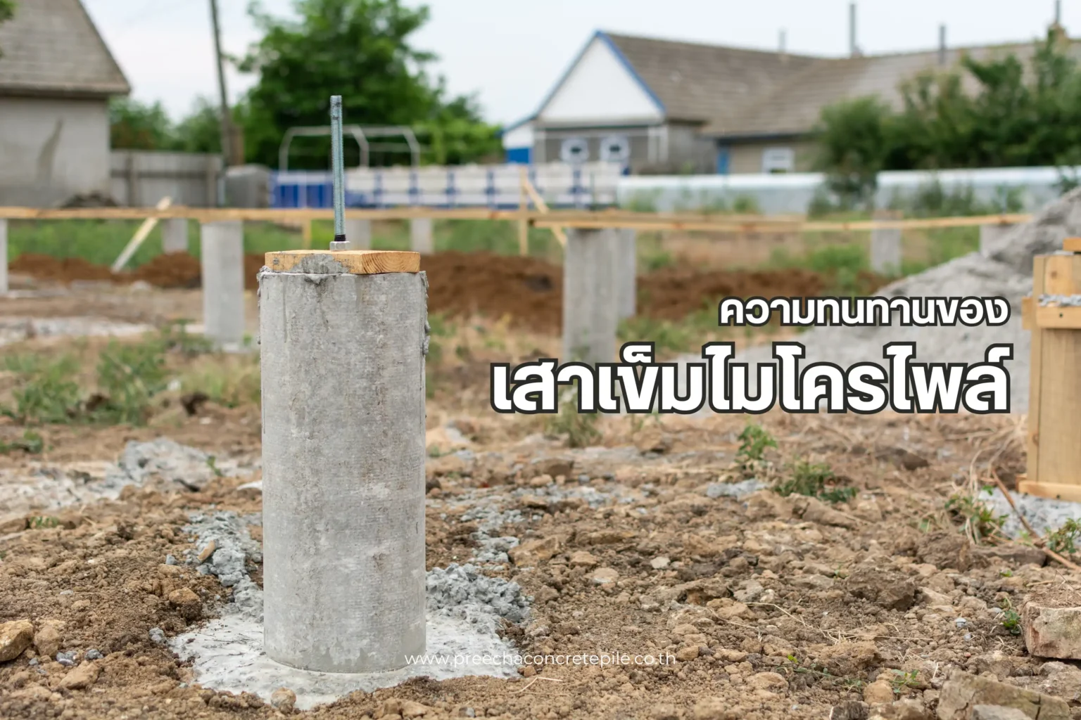 ความทนทานของเสาเข็มไมโครไพล์ในพื้นที่แคบ 1 ความทนทานของเสาเข็มไมโครไพล์-cover
